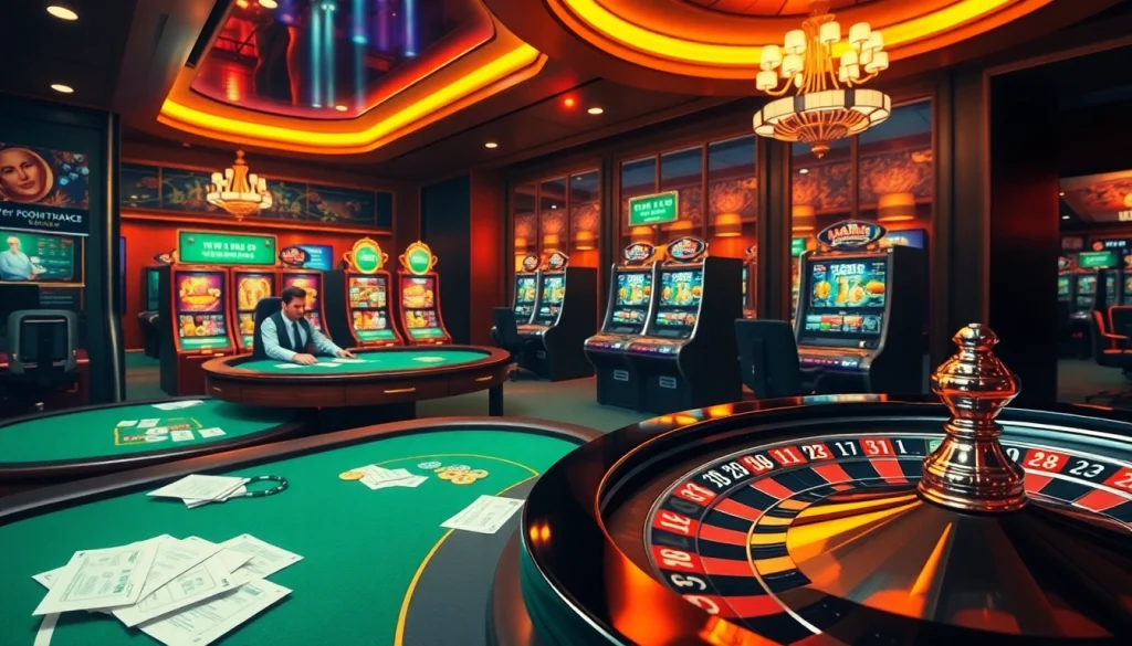 Join the action at i1dompet with exciting online poker tables and vibrant slot machines.